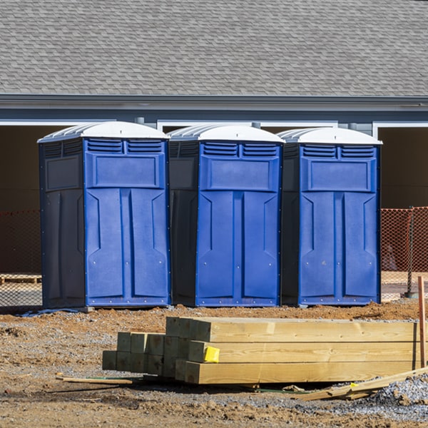 what is the expected delivery and pickup timeframe for the portable toilets in Lake Magdalene FL